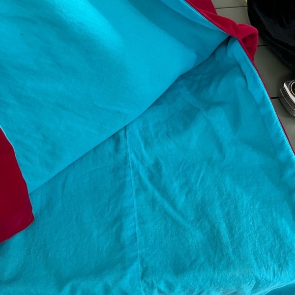 Eddy George Vintage Red Velvet Sheath Dress - Picture 7 of 16